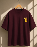 Puppy Printed Oversized Unisex Tee