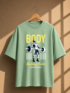 Gym-Workout Unisex Terry Oversized Tee