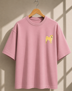 Puppy Printed Oversized Unisex Tee
